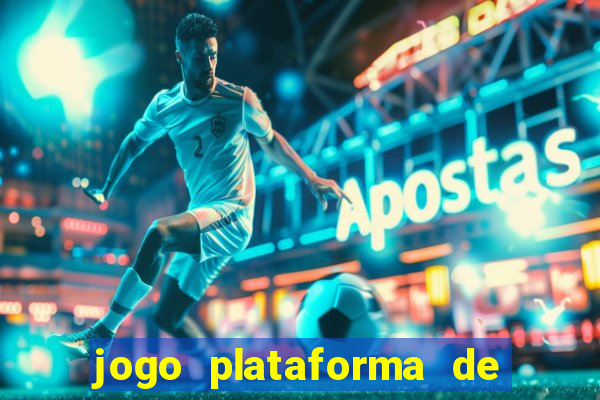 jogo plataforma de 3 reais