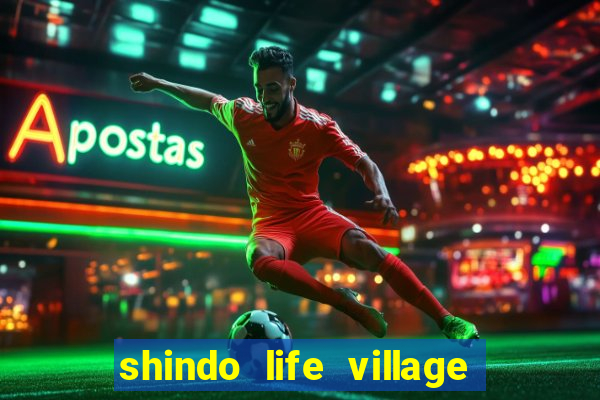 shindo life village blaze private server codes