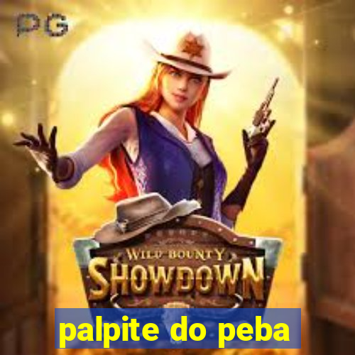 palpite do peba