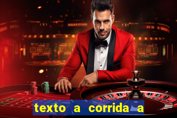 texto a corrida a lagarta lili