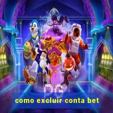 como excluir conta bet